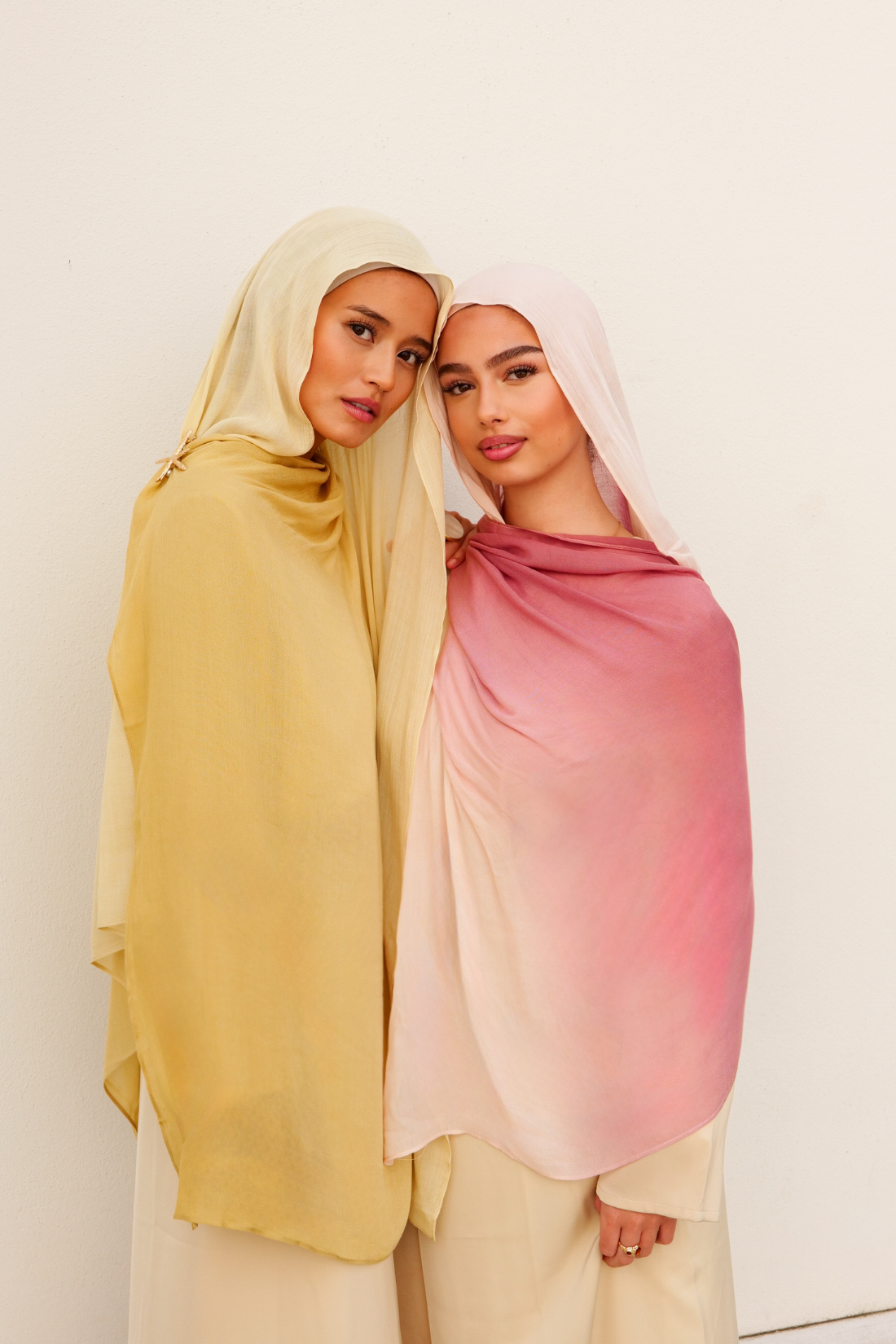 Ombre Modal Hijab "Limone"