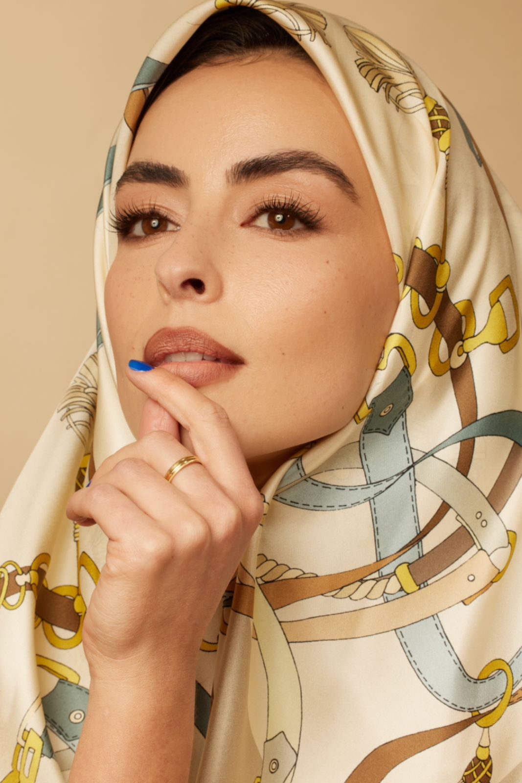 silk scarves MILANO "grigio"