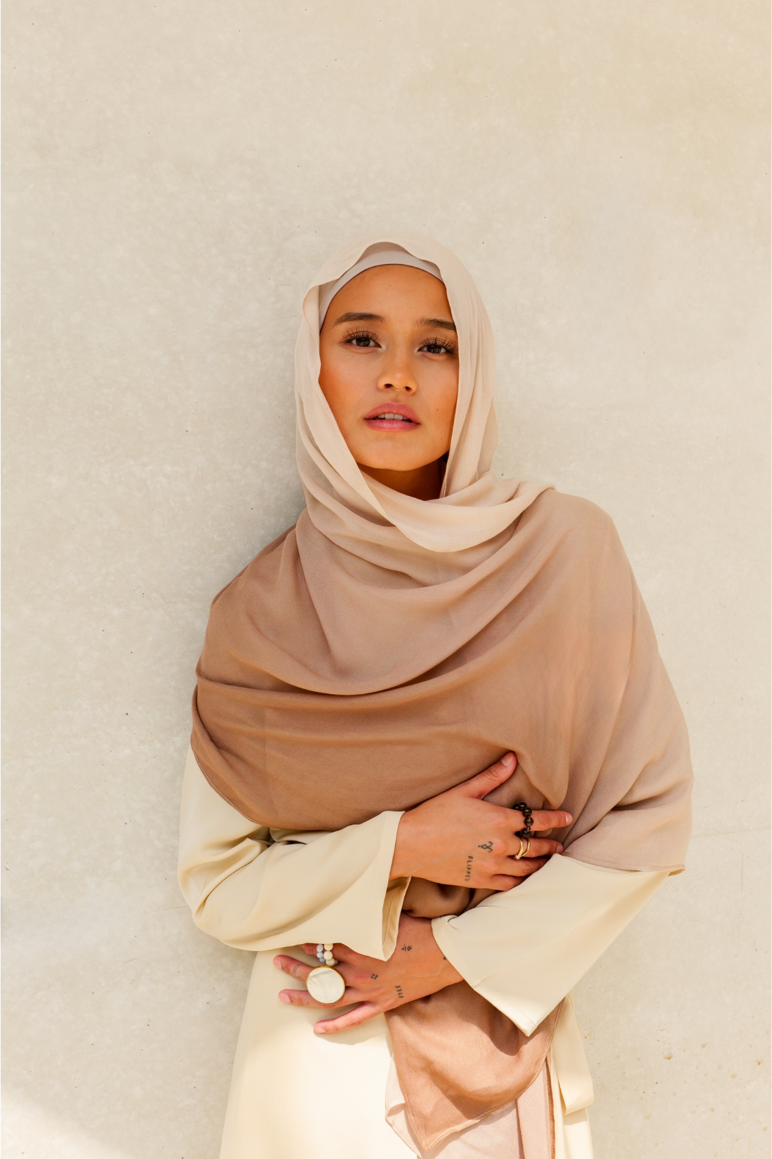 Ombre Modal Hijab "Cioccolina"