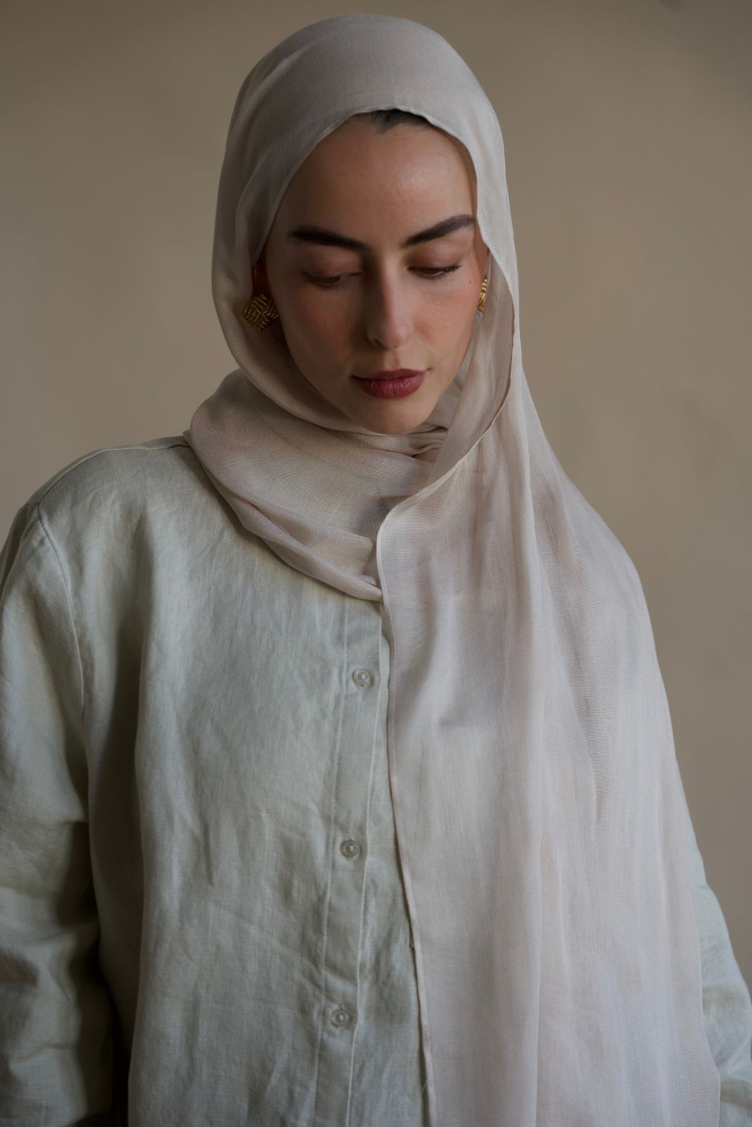 Soft Modal Hijab "powder"