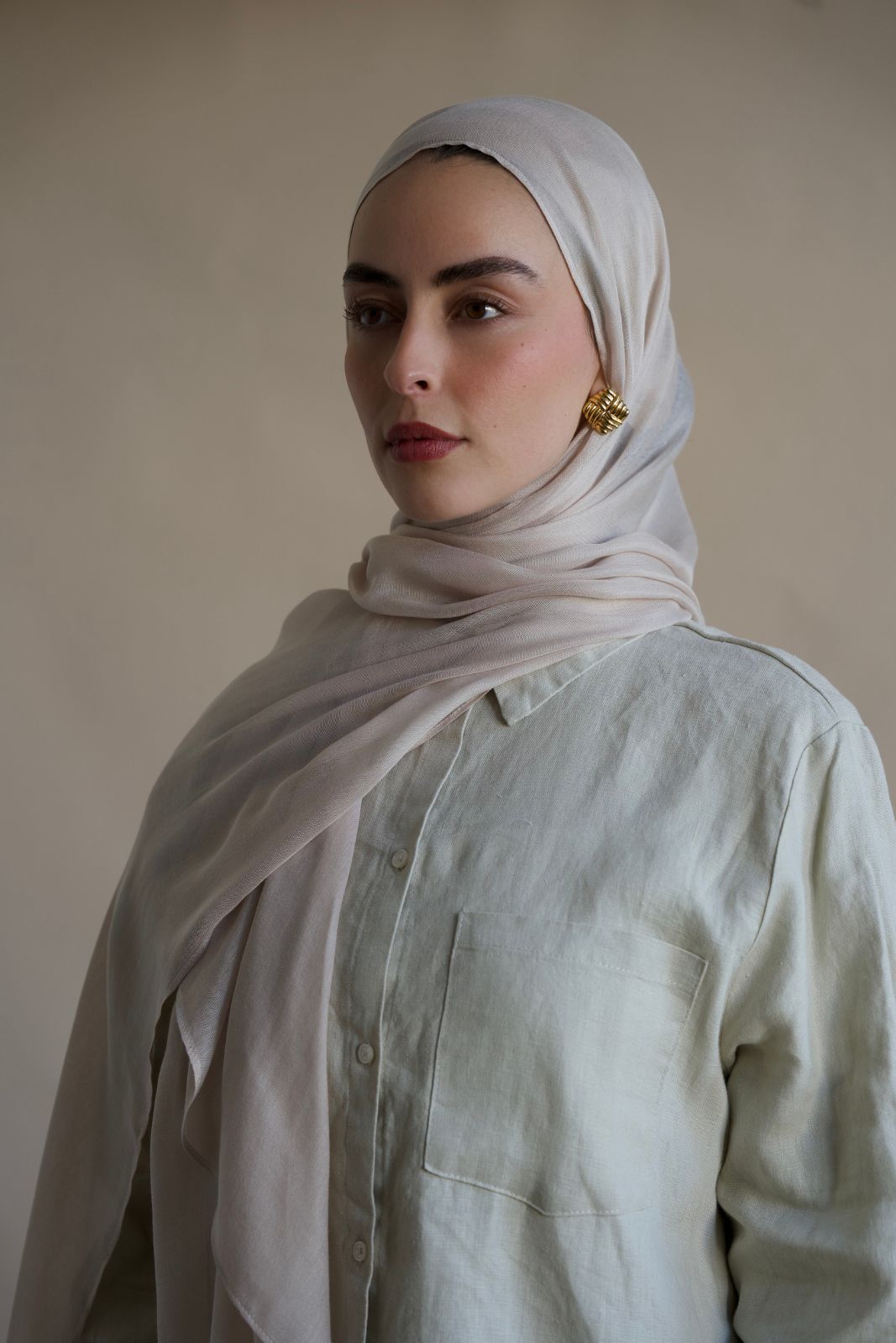 Soft Modal Hijab "powder"