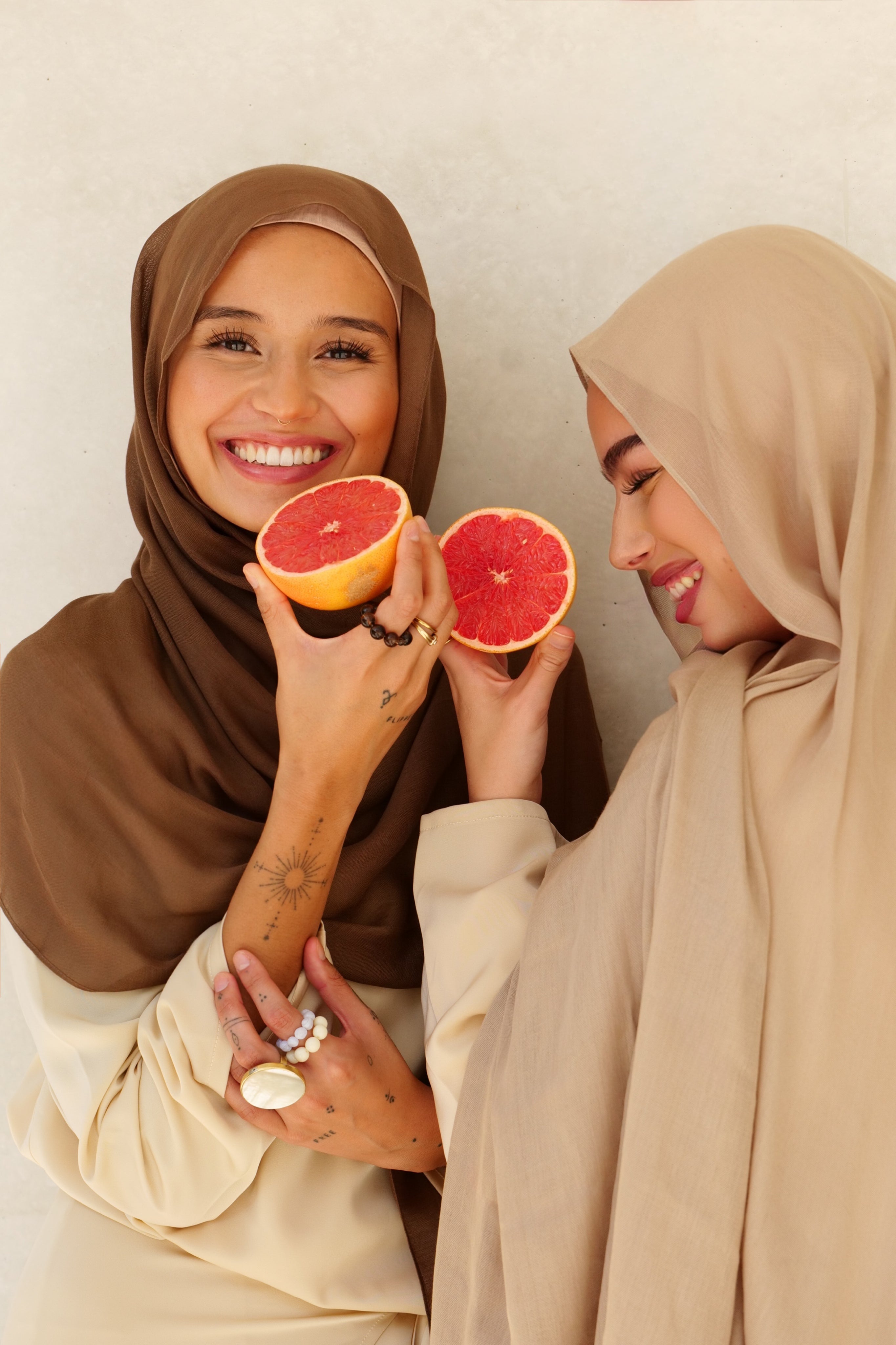 Modal Hijab "Dark Chai"