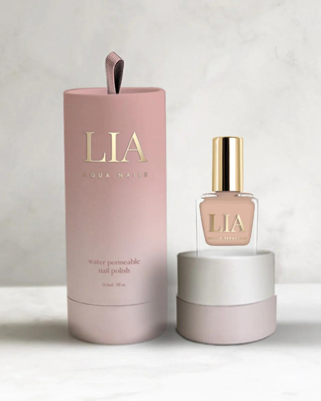 LIA Halal Nagellack "Apricot"