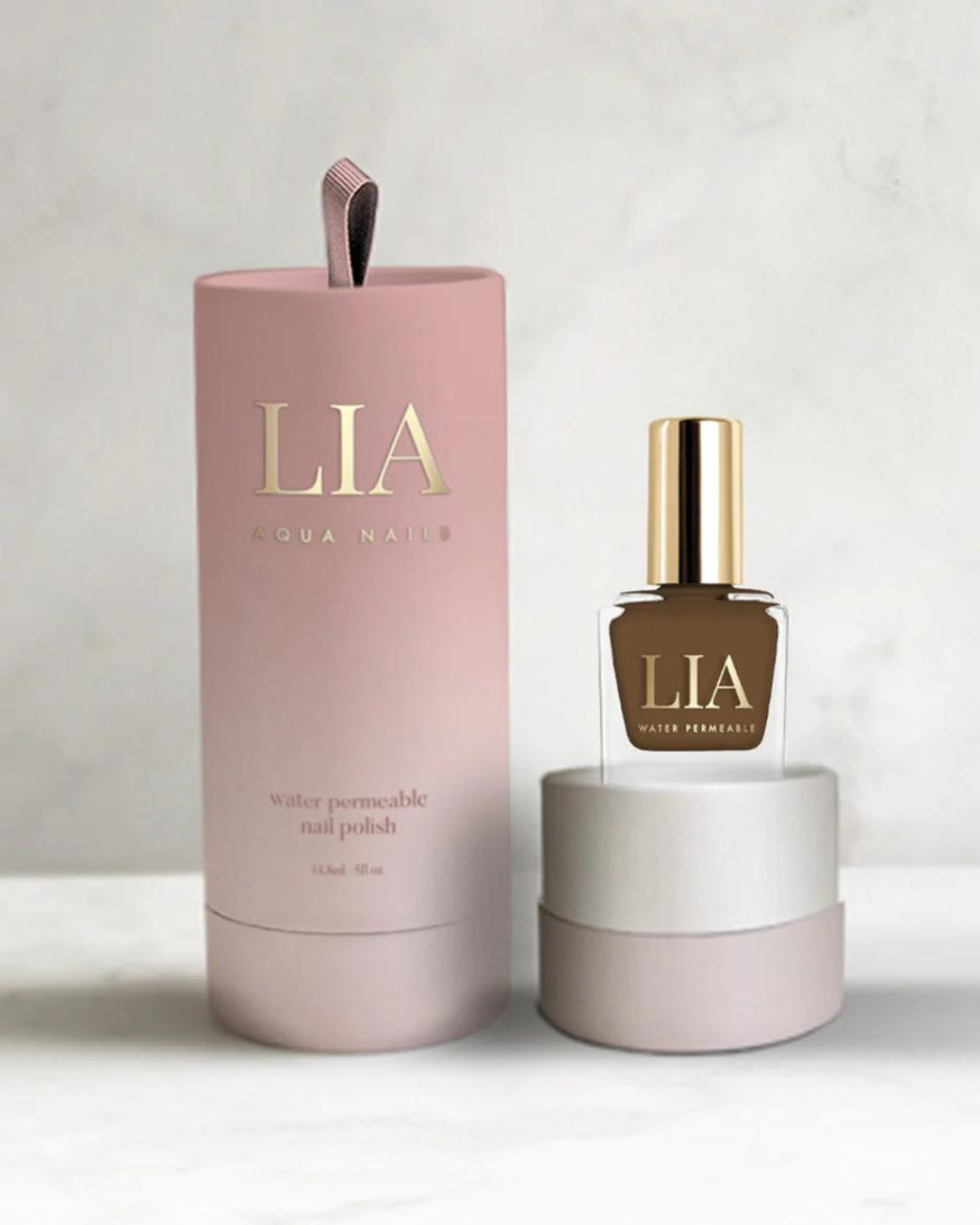 LIA Halal Nagellack "Brownie"