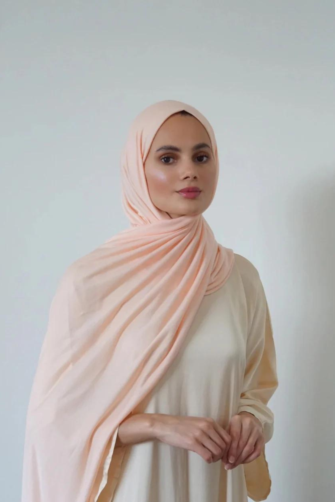 Jersey Hijab Bamboo Cotton Candy