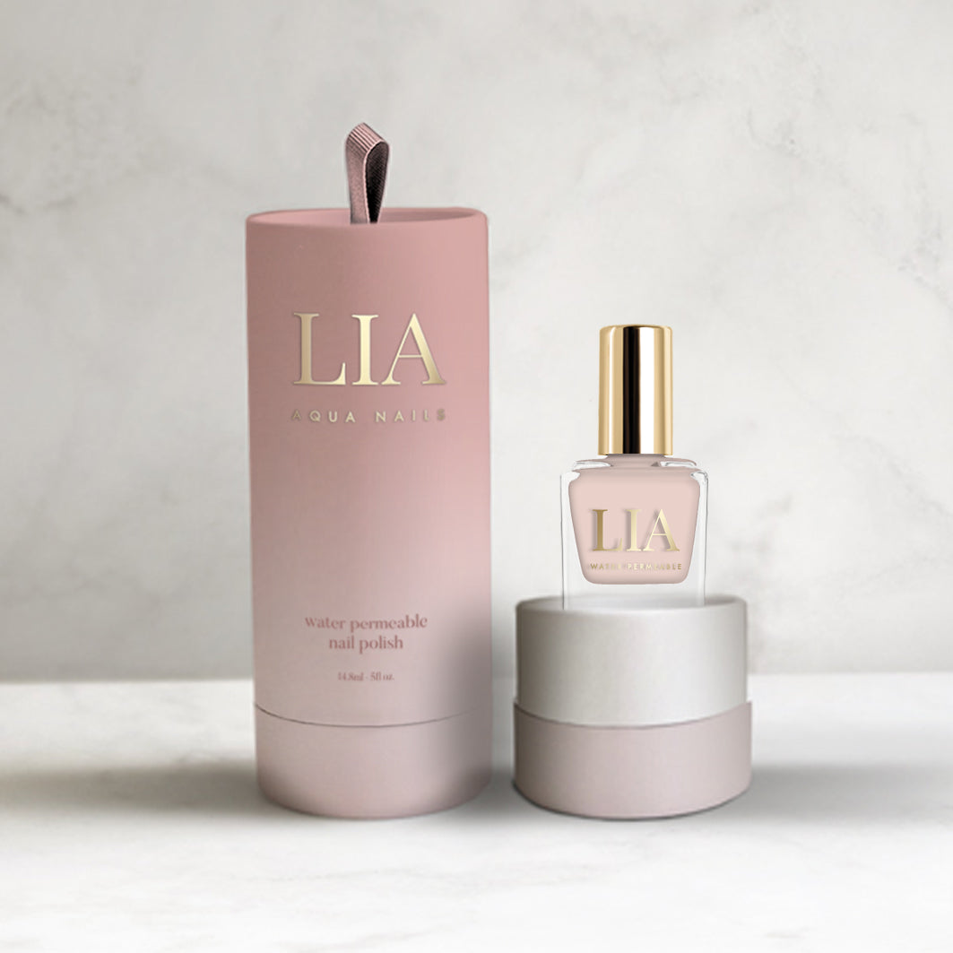 LIA Halal nail polish “Cream Peach”