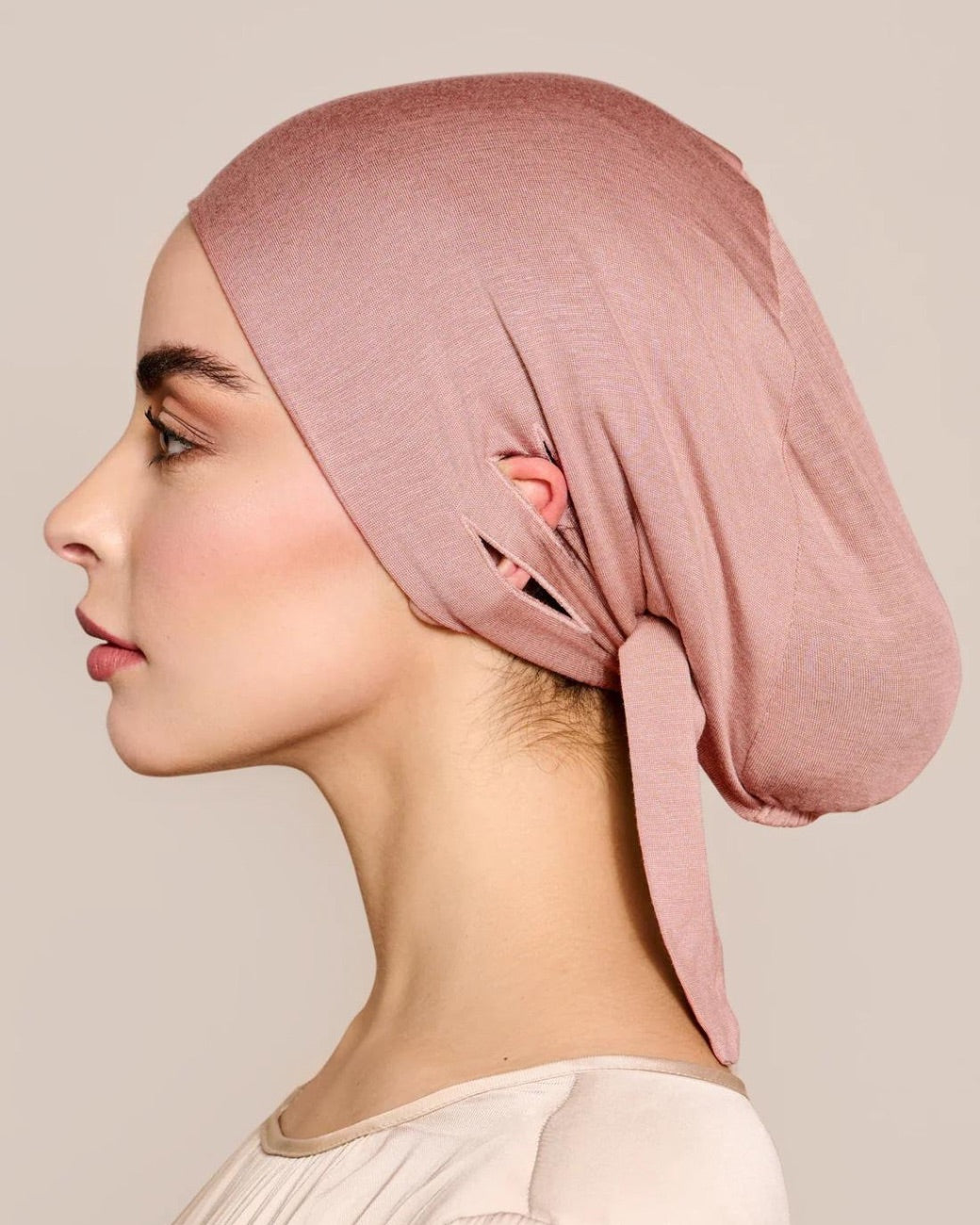 Untertuch Unterkopftuch Hijab Bone Dark Powder