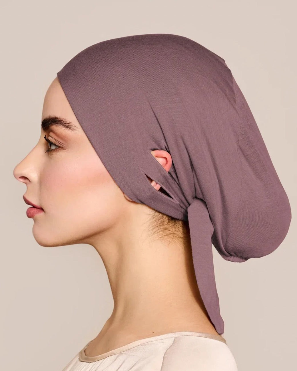 Underscarf Underheadscarf Hijab Bone Mauve