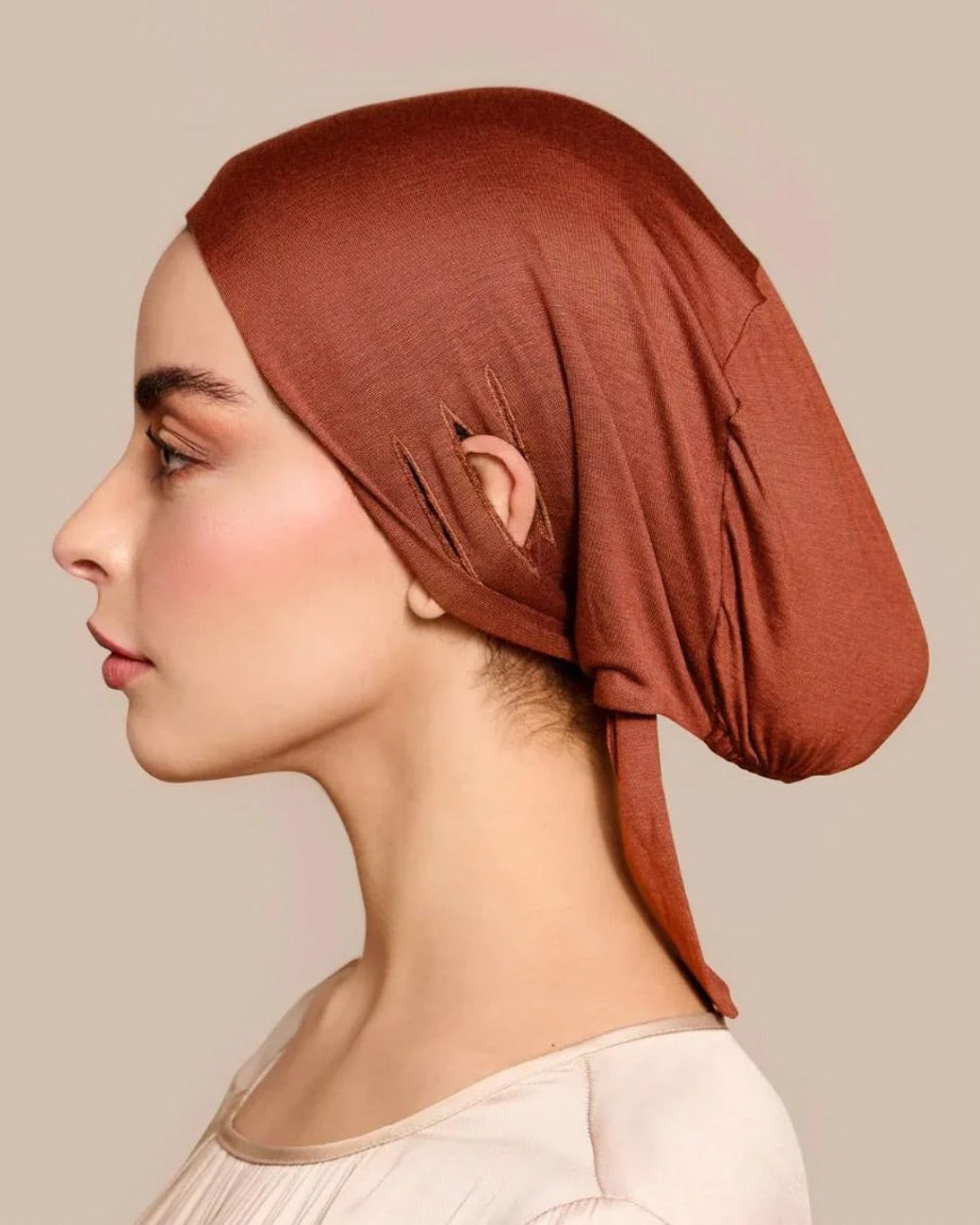 Underscarf Underheadscarf Hijab Bone Salted Caramel