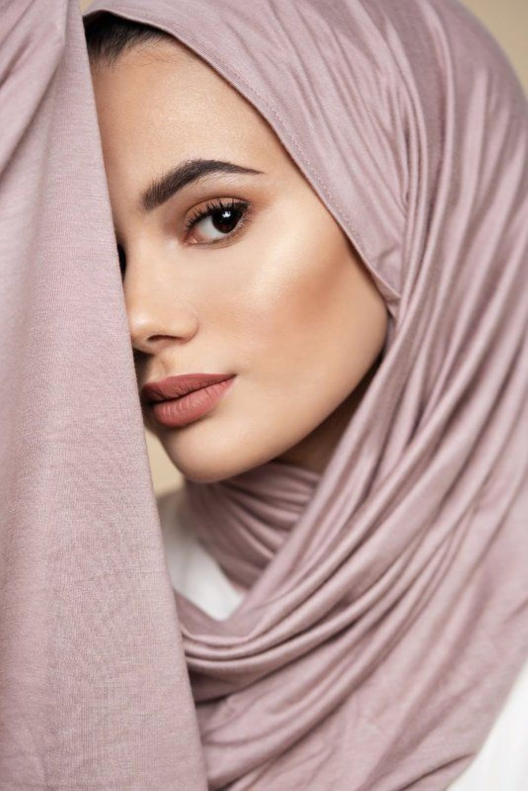 Instant Premium Jersey Hijab Lilac