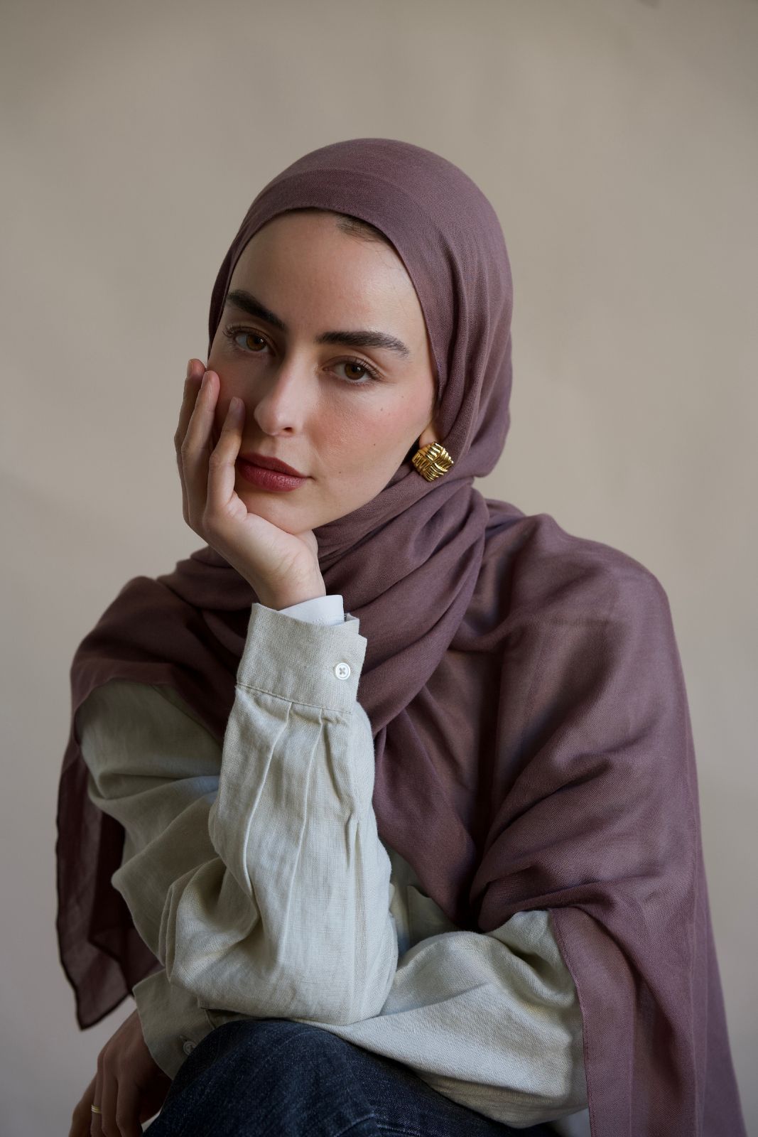 Soft Modal Hijab "mocca"