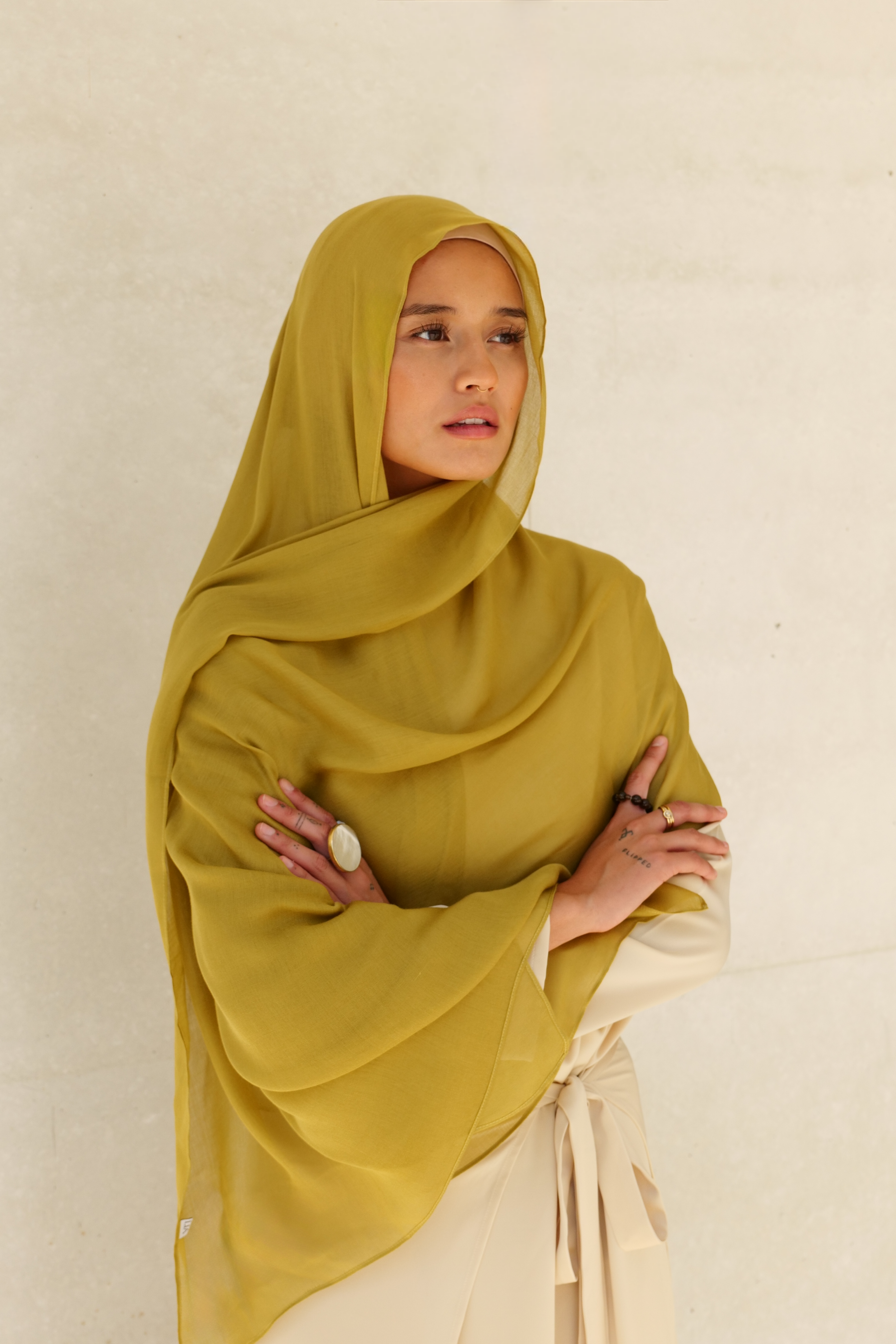 Modal Hijab "Lime"
