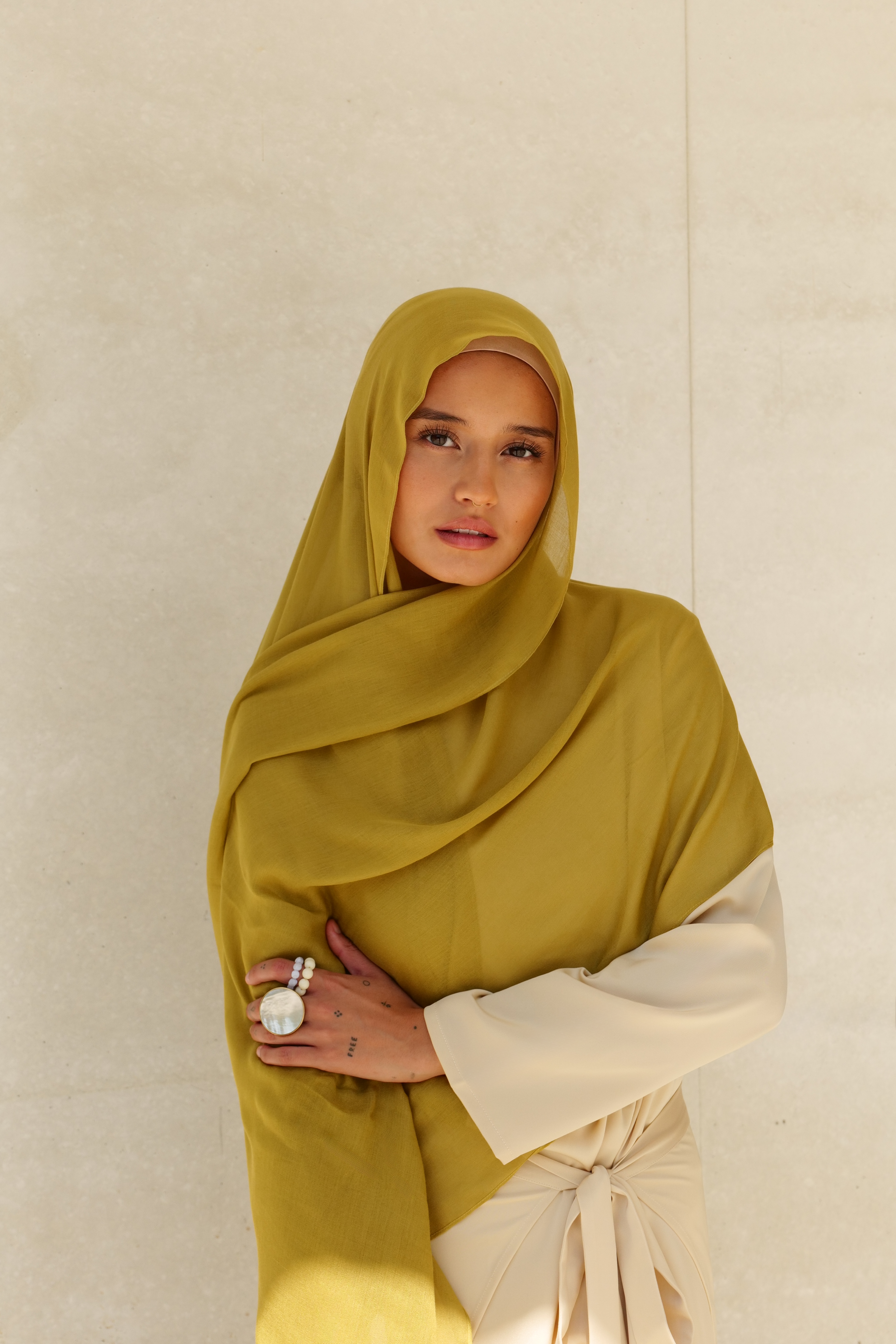 Modal Hijab "Lime"