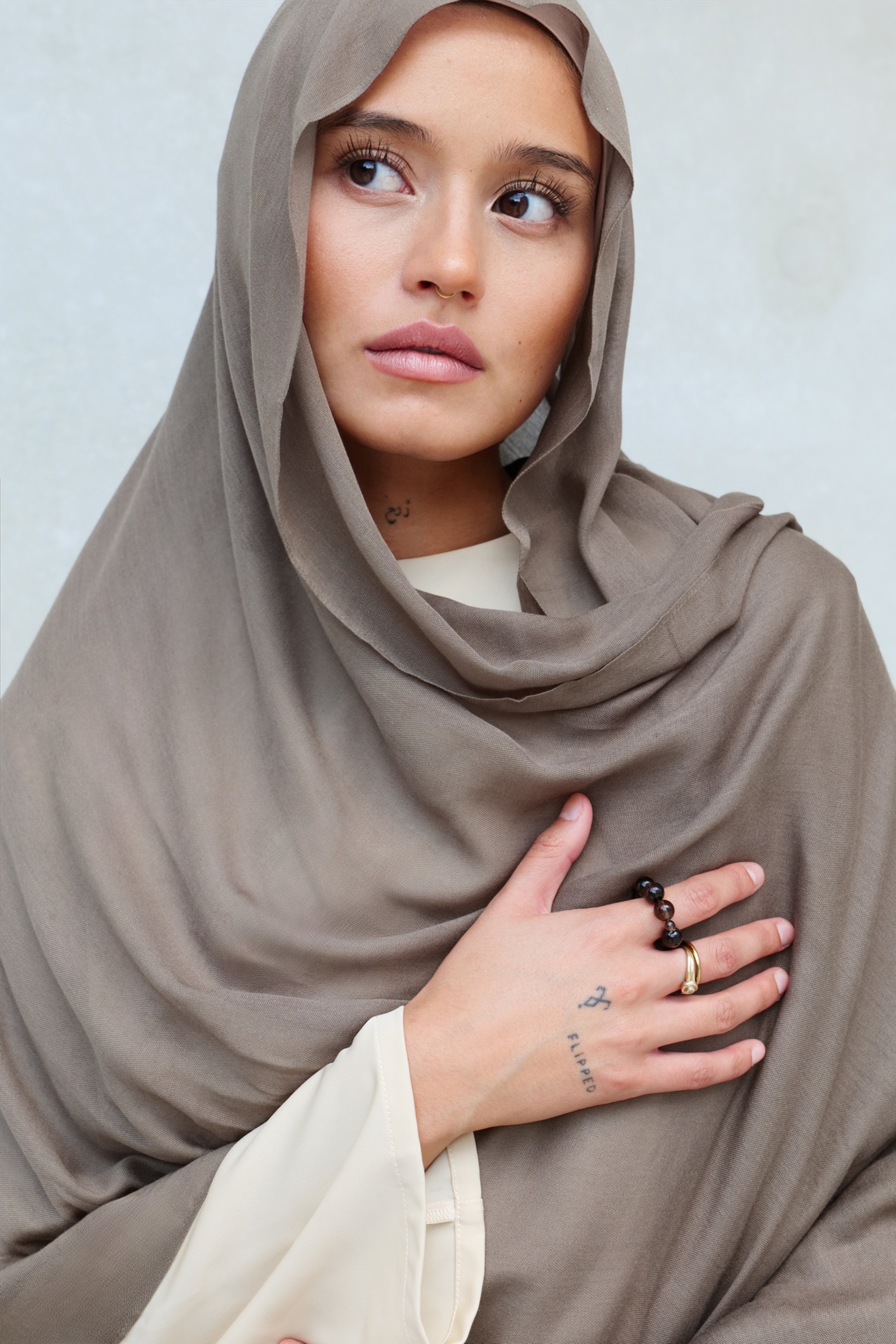 Modal Hijab "Choco Drip"