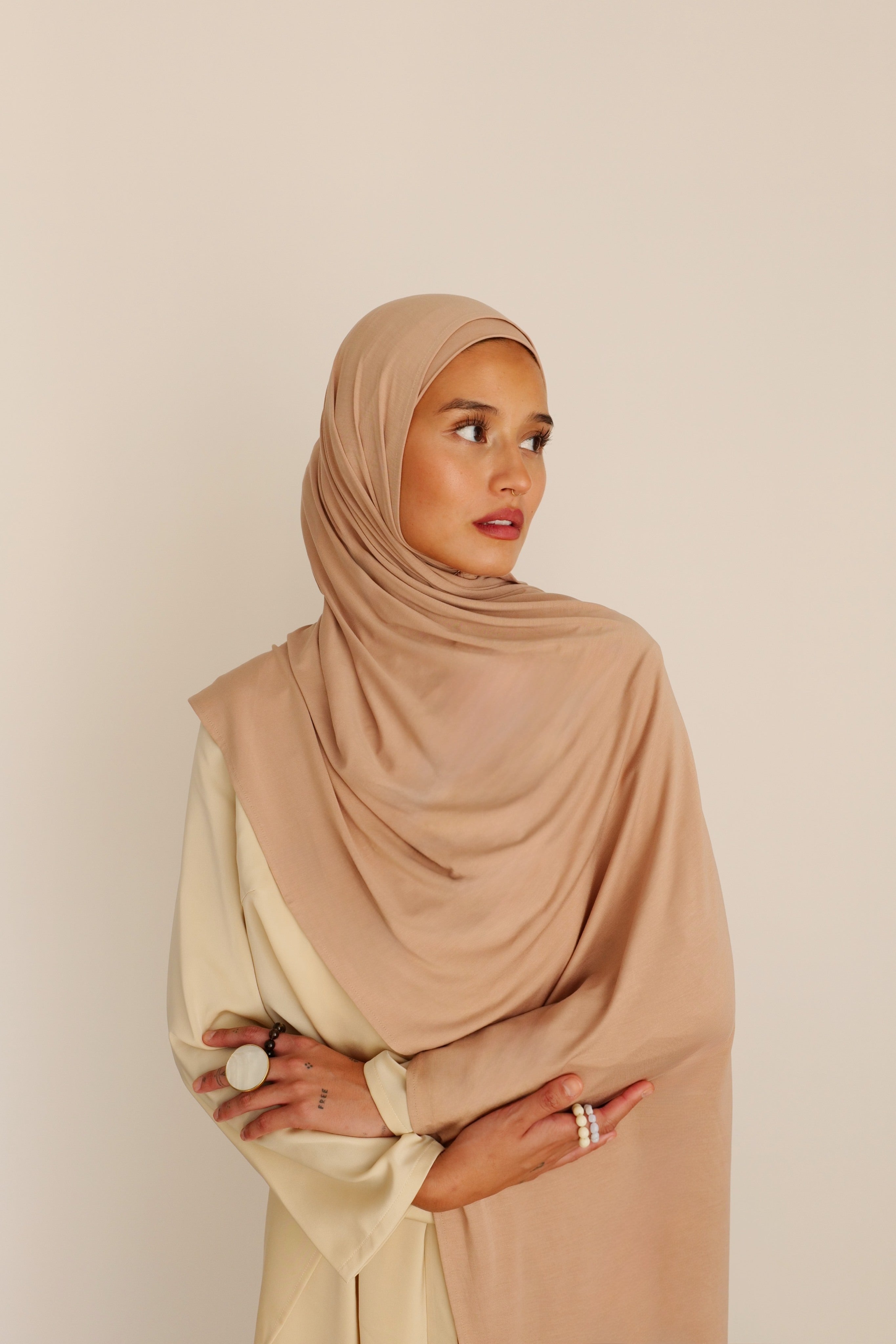 Bamboo Jersey "Nude Crush"