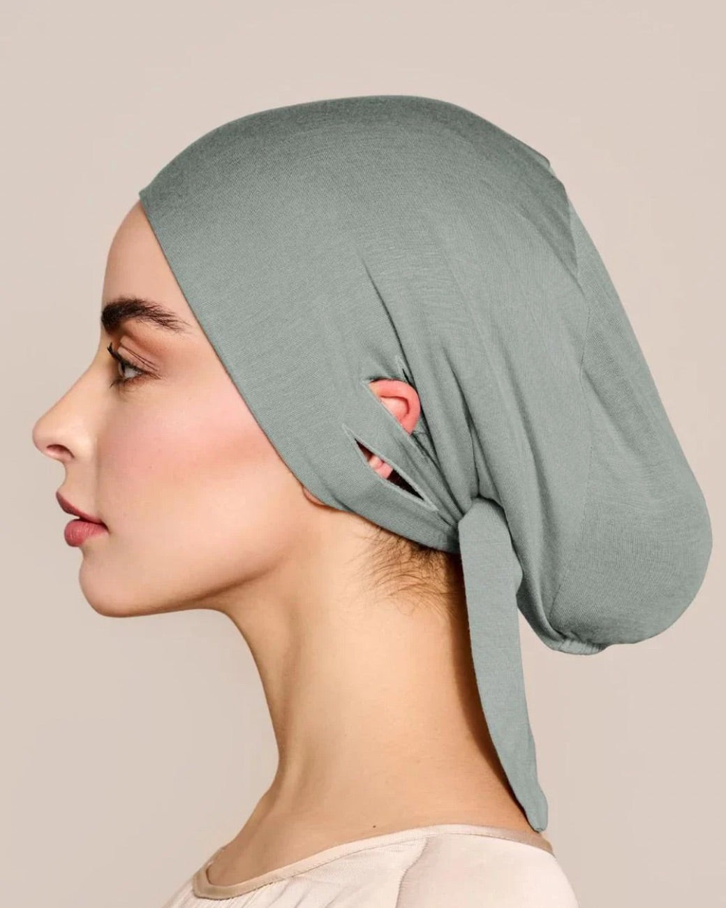 Untertuch Unterkopftuch Hijab Bone Grey