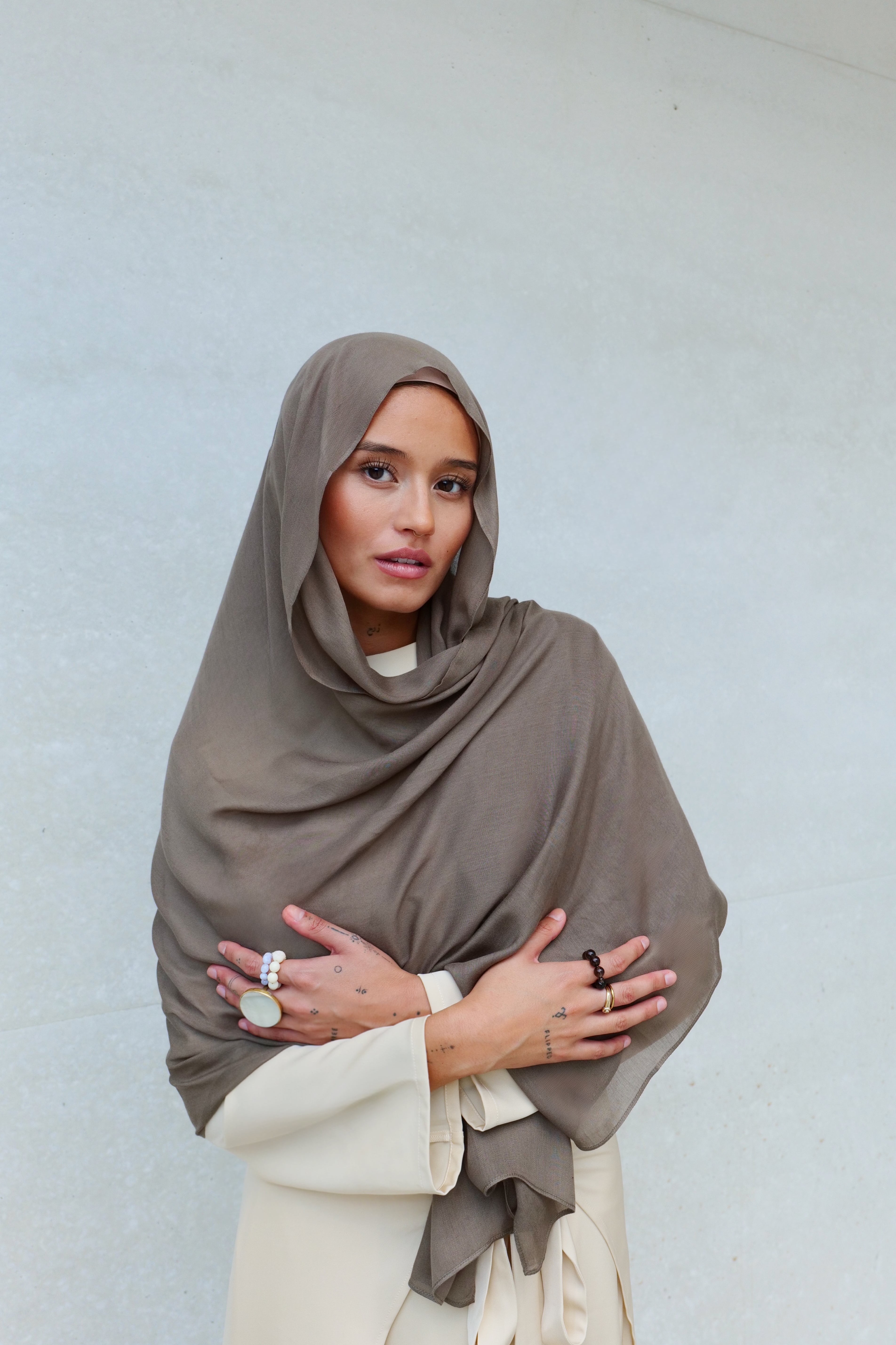 Modal Hijab "Choco Drip"