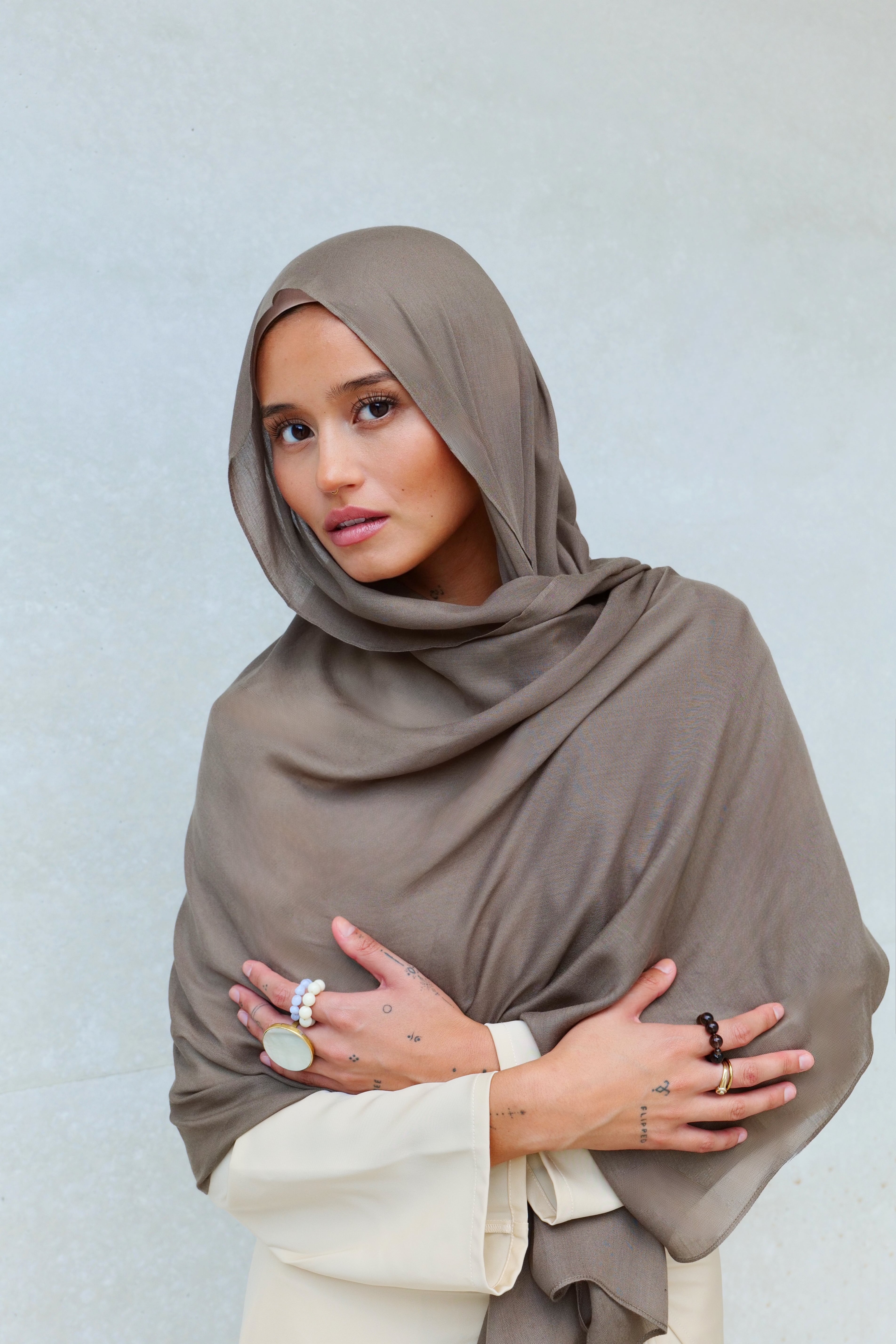 Modal Hijab "Choco Drip"