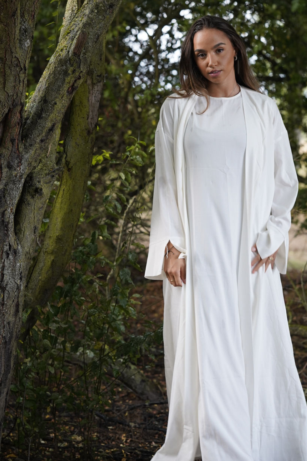 Abaya Linen Look "Heaven"