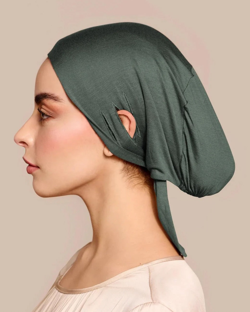 Untertuch Unterkopftuch Hijab Bone Beton Grey