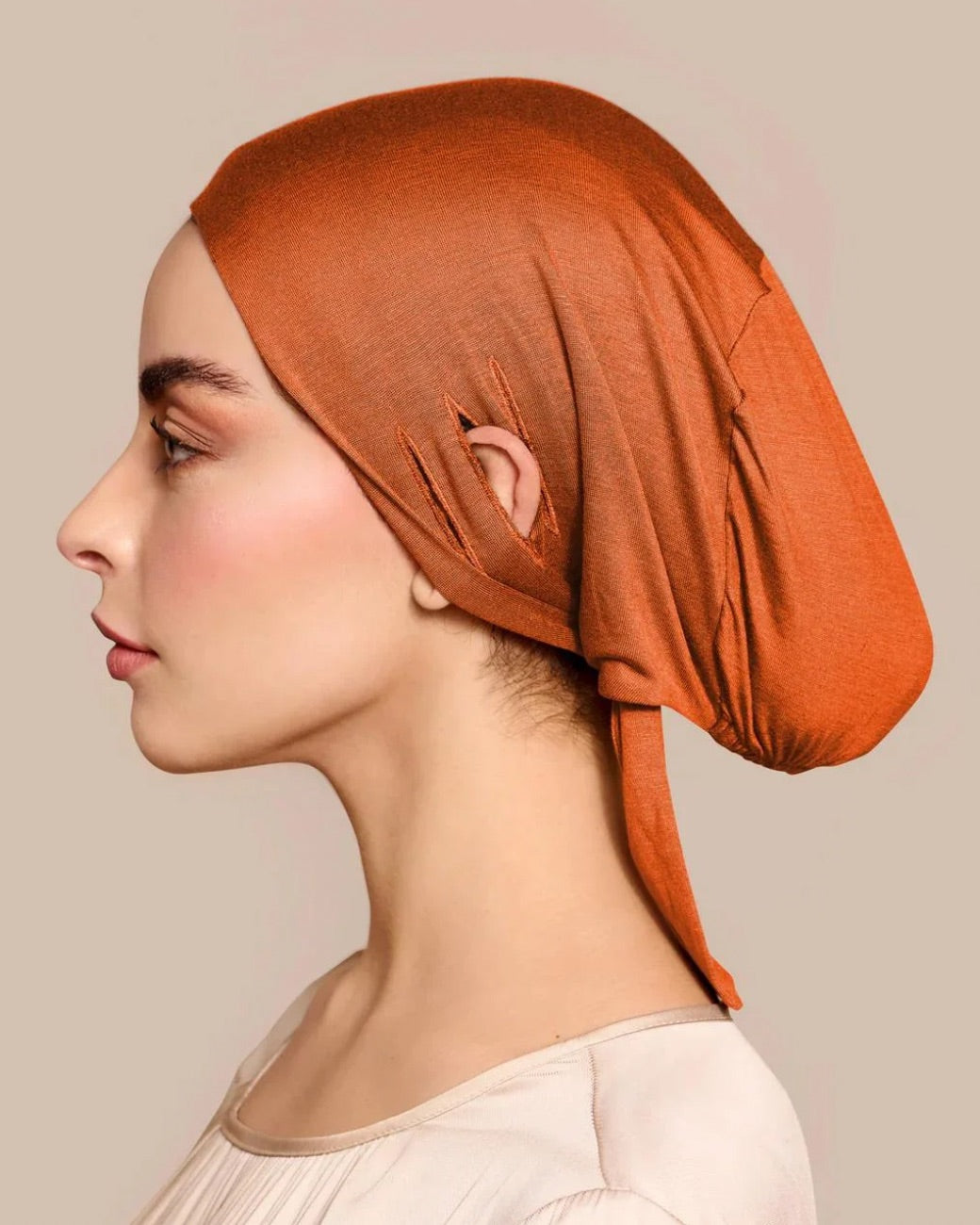 Untertuch Unterkopftuch Hijab Bone Bronze