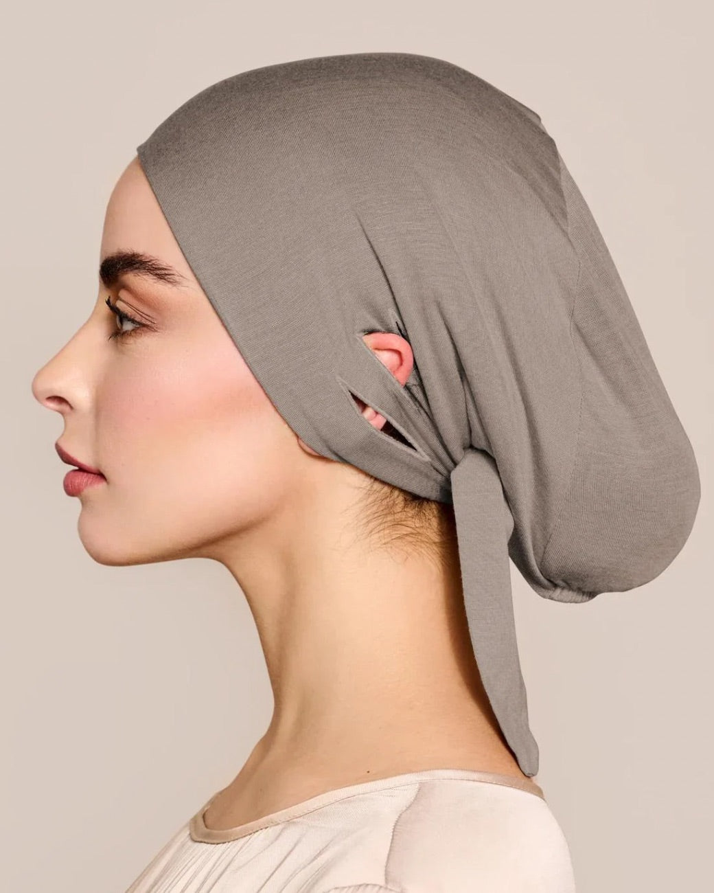 Untertuch Unterkopftuch Hijab Bone Taupe